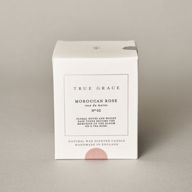 TRUE GRACE CANDLE-MOROCCAN ROSE
