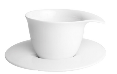 FLY cappuccino cups with plate (L) - set of 2