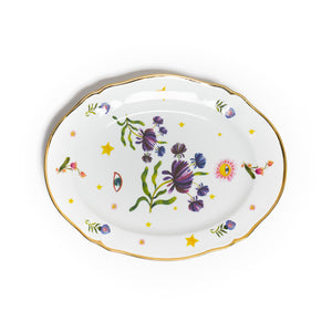 OVAL PLATTER -MIX COLORS