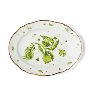 OVAL PLATTER - GREEN