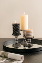 Load image into Gallery viewer, SWIRL CANDLE BLACK (L)