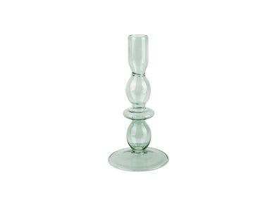BUBBLE CANDLE HOLDER GREEN (S)