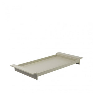 TRAY IN MATTE LASQUER WOOD